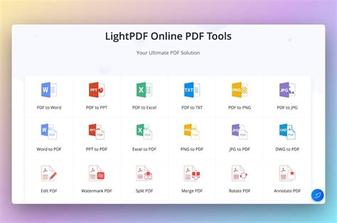 LightPDF: An All.